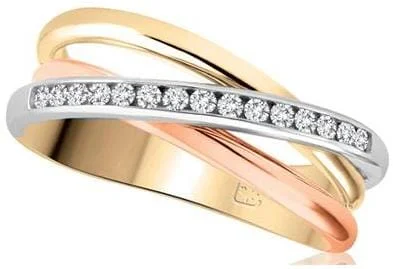 Marquise - Cut Women's Diamond Rings in Palladium for a Unique and Elongated ShapeYellow Gold Diamond Ring.