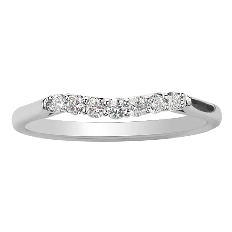 Signature - Design Women's Diamond Rings with a Brand - Specific Pattern and High - Quality DiamondsEternal Flames Fitted Canadian Diamond Band