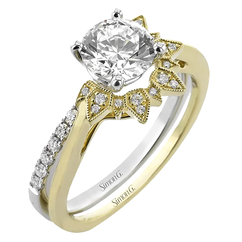 Princess - Cut Women's Diamond Rings in White Gold with a High - Clarity Diamond for a Modern LookWedding Set in 18k Gold with Diamonds