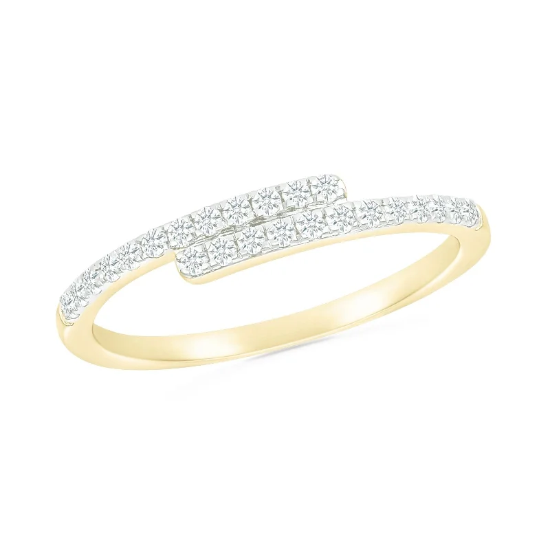 Cushion - Cut Women's Diamond Rings in Platinum with a Soft and Romantic AppearanceWraparound Diamond Band