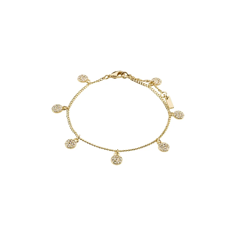 Chamm Bracelets for spiritual healingCHAYENNE crystal bracelet gold-plated