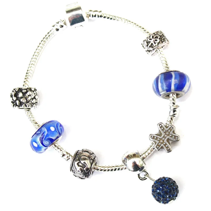 Luxury Chamm BraceletsAdult's Pisces 'The Fish' Zodiac Sign Silver Plated Charm Bracelet (Feb 19-Mar 20)