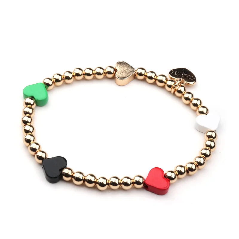 Chamm Bracelets with positive energyOnly Hearts Bead Stretch Bracelet