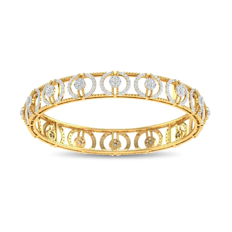 Clear Crystal - Embellished Bangles for a Sparkling and Elegant AppearanceOrlaith Bangle