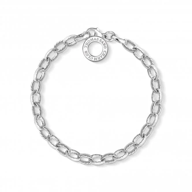 Chamm Bracelets for menThomas Sabo Sterling Silver Charm Club Bracelet X0230-001-12