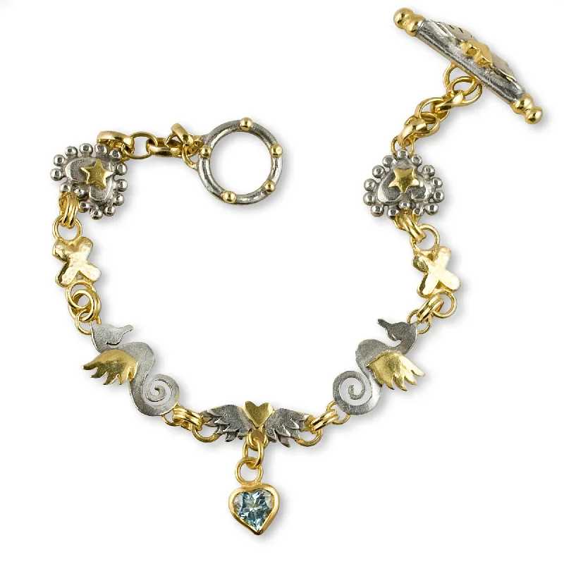 Chamm Bracelets with positive energySeahorse Charm Strand Bracelet