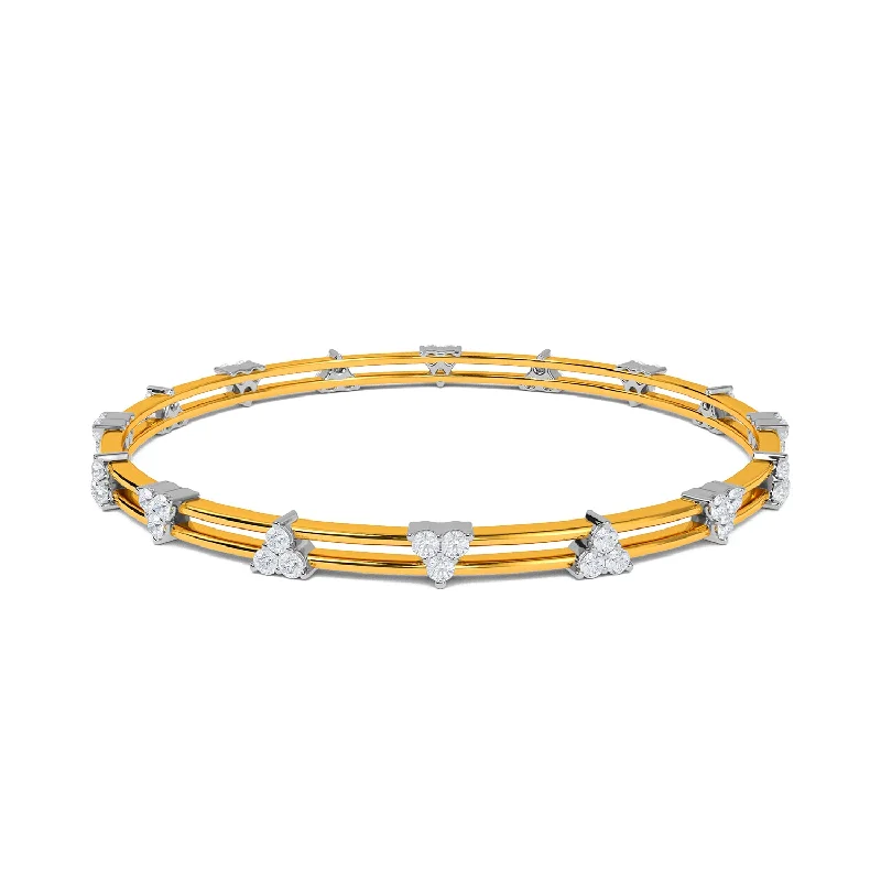 Clear Crystal - Embellished Bangles for a Sparkling and Elegant AppearanceMargot Bangle