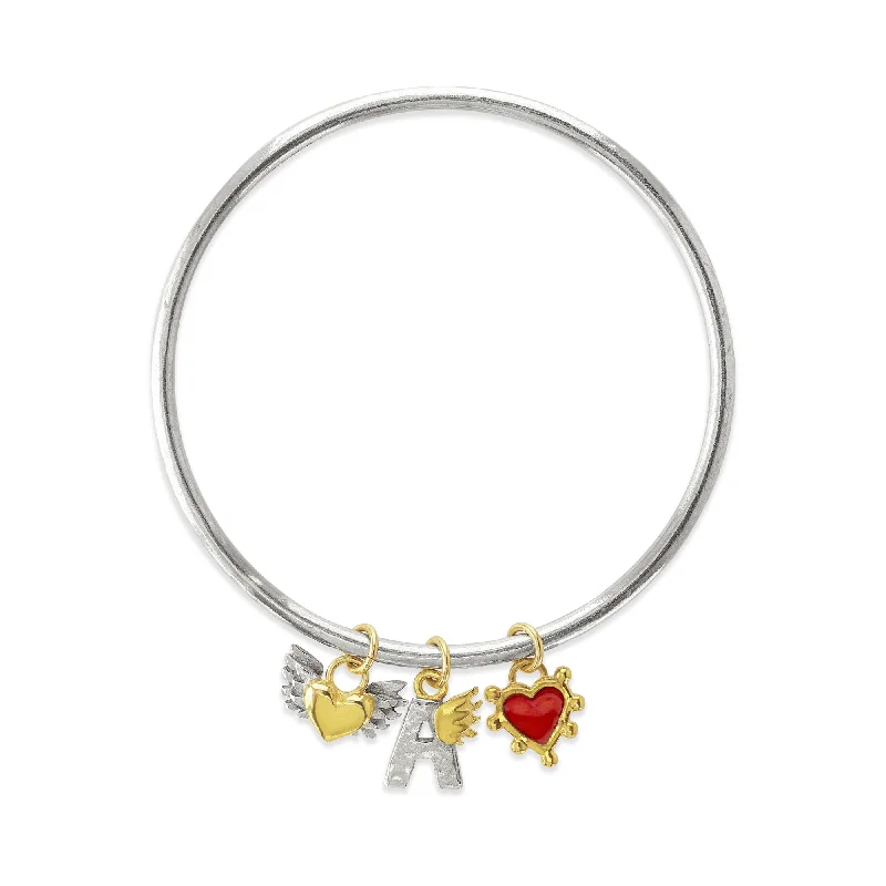 Affordable Chamm BraceletsLove Letter Bangle