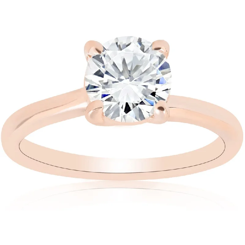 Sapphire - and - Diamond - Accented Wedding Bands in Platinum for a Royal and Sophisticated Look14k Rose Gold 1ct TDW Diamond Round Brilliant Cut Solitaire Clarity Enhanced Engagement Ring (H-I I1-I2)