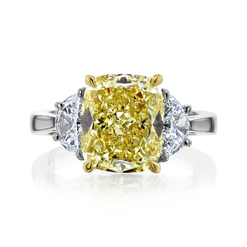 Signature - Design Engagement Rings with a Brand - Exclusive Pattern and Premium Diamonds6.01ct.tw Juliet Ring - GIA Certified