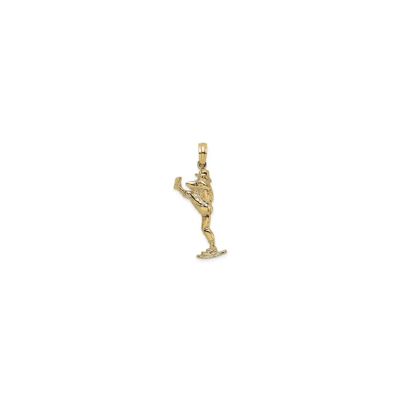 Mother - of - Pearl Inlaid Seahorse Pendant for Beach LoversBaseball Pitcher on Mound Pendant (14K)