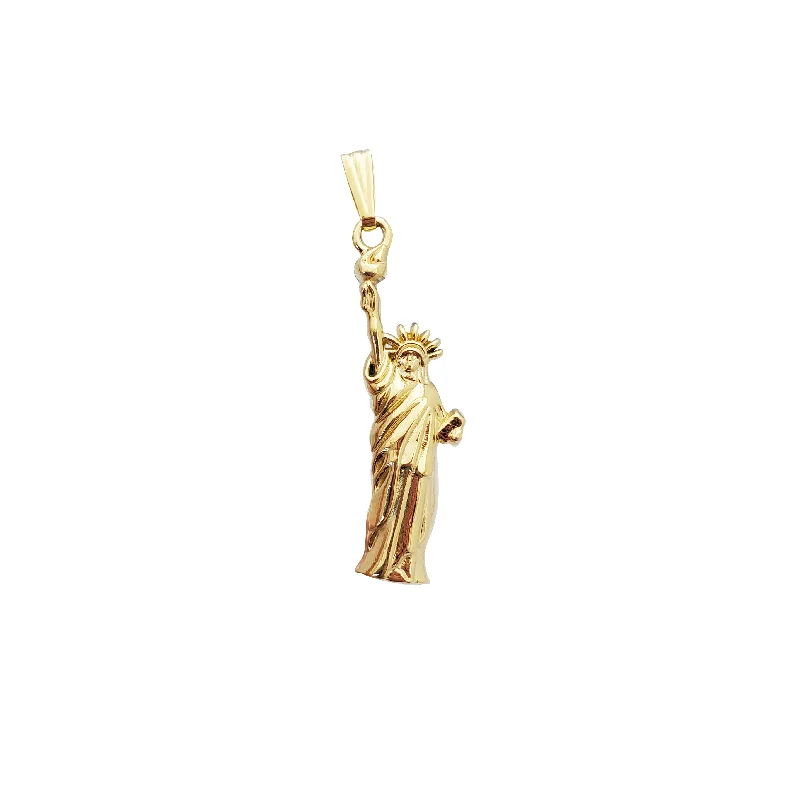 Water - Resistant Stainless Steel Diving - Themed Pendant for DiversStatue of Liberty Pendant (14K)